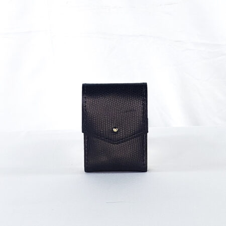 TEXTURED BLACK CARD SLIP