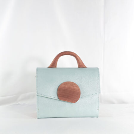SODZINE TOP HANDLE BAG IN ICE BLUE
